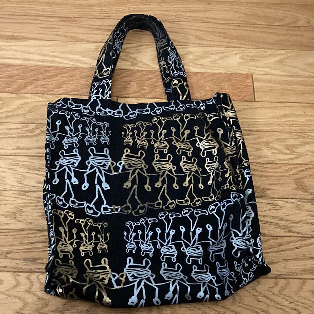 Whatever It Takes X Kanye West canvas tote bag. Art by Kanye West.( blind mice)